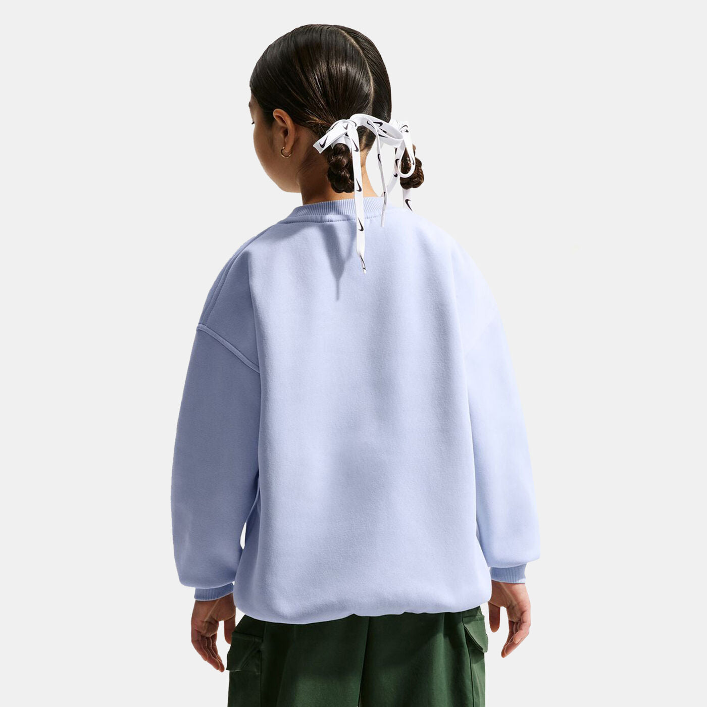 Junior Girls Oversized Crew Neck Sweater
