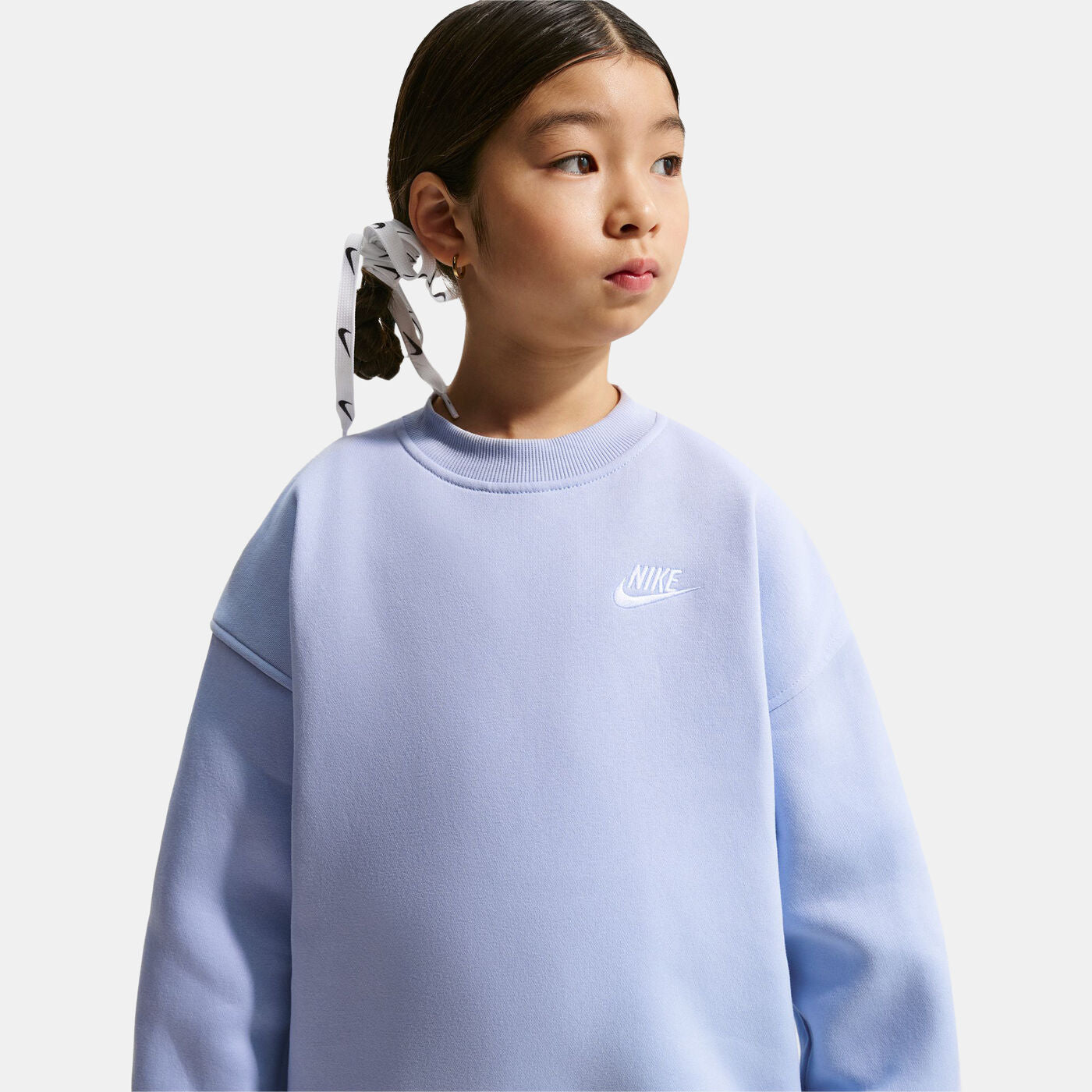 Junior Girls Oversized Crew Neck Sweater