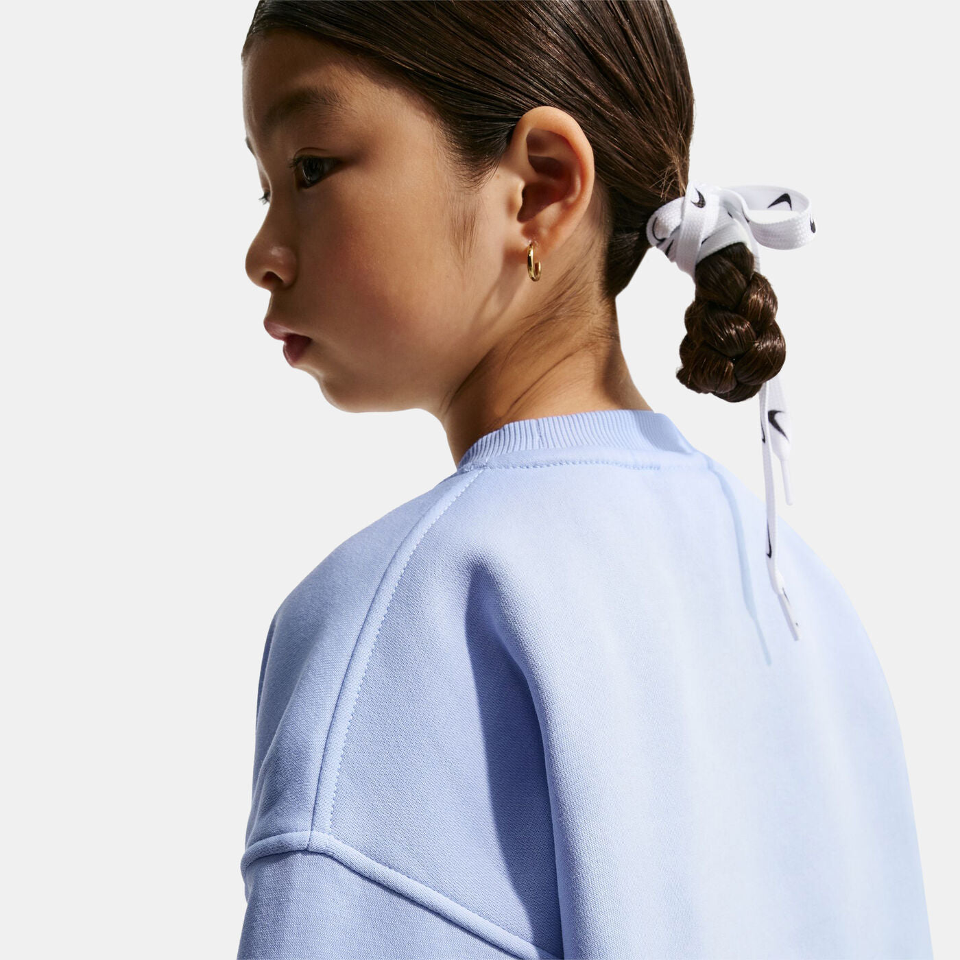 Junior Girls Oversized Crew Neck Sweater