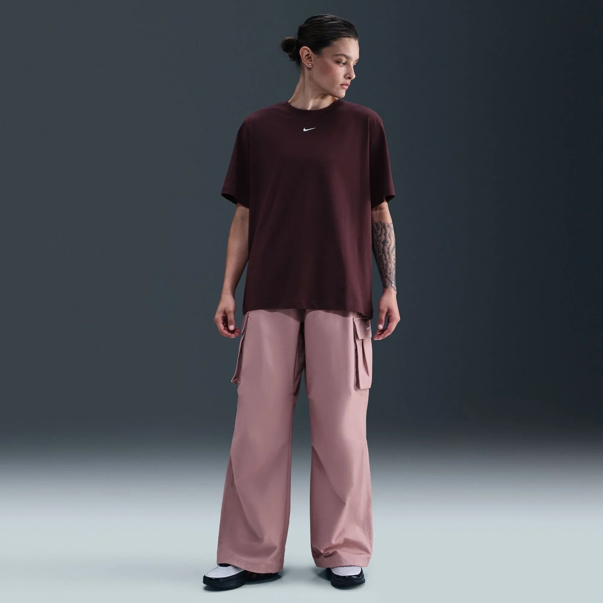 Womens Nike Oversized Essential Short Sleeve Tshirt