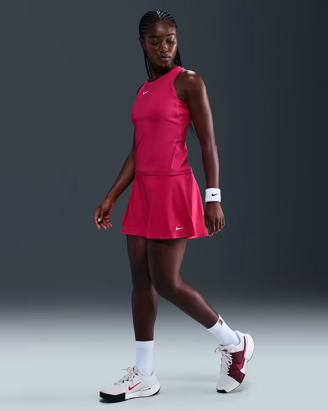 Womens Nike Victory Dri Fit Tennis Flouncy Skirt