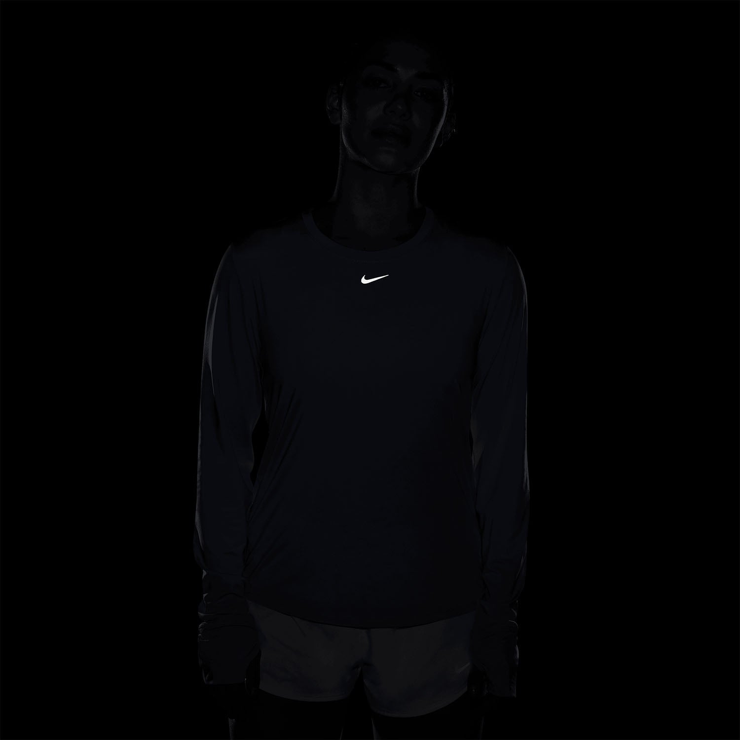 Womens Nike One Classic DriFit Long Sleeve Top