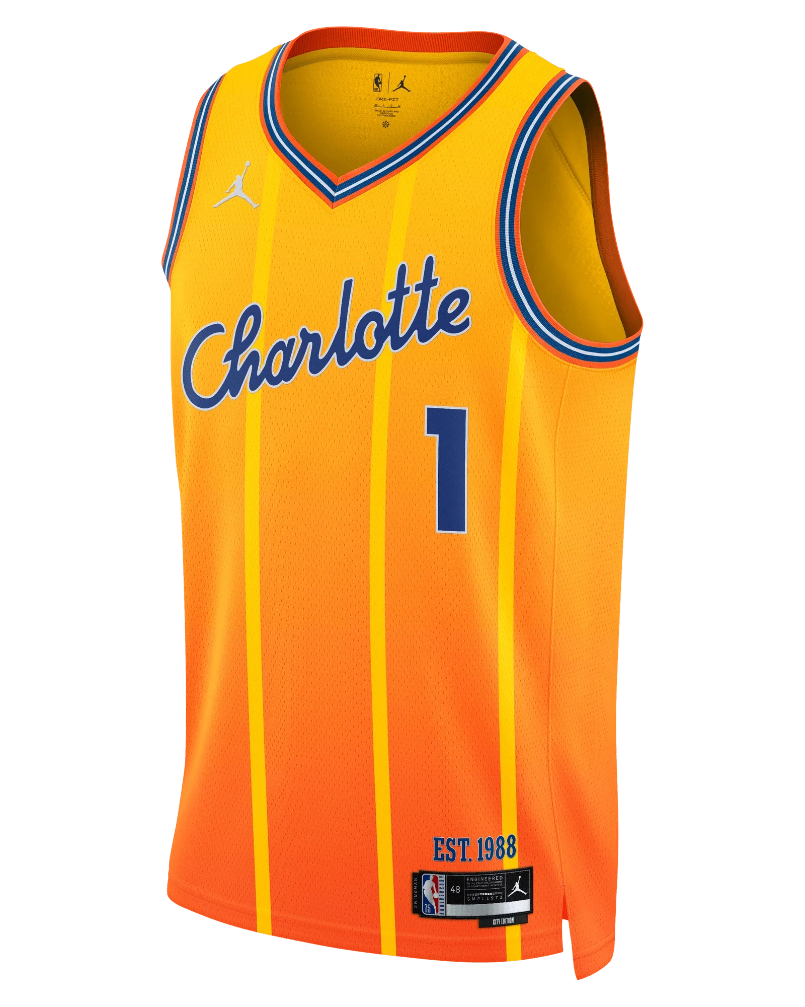 Mens Charlotte Hornets Lamelo Ball CE 25 Replica Jersey