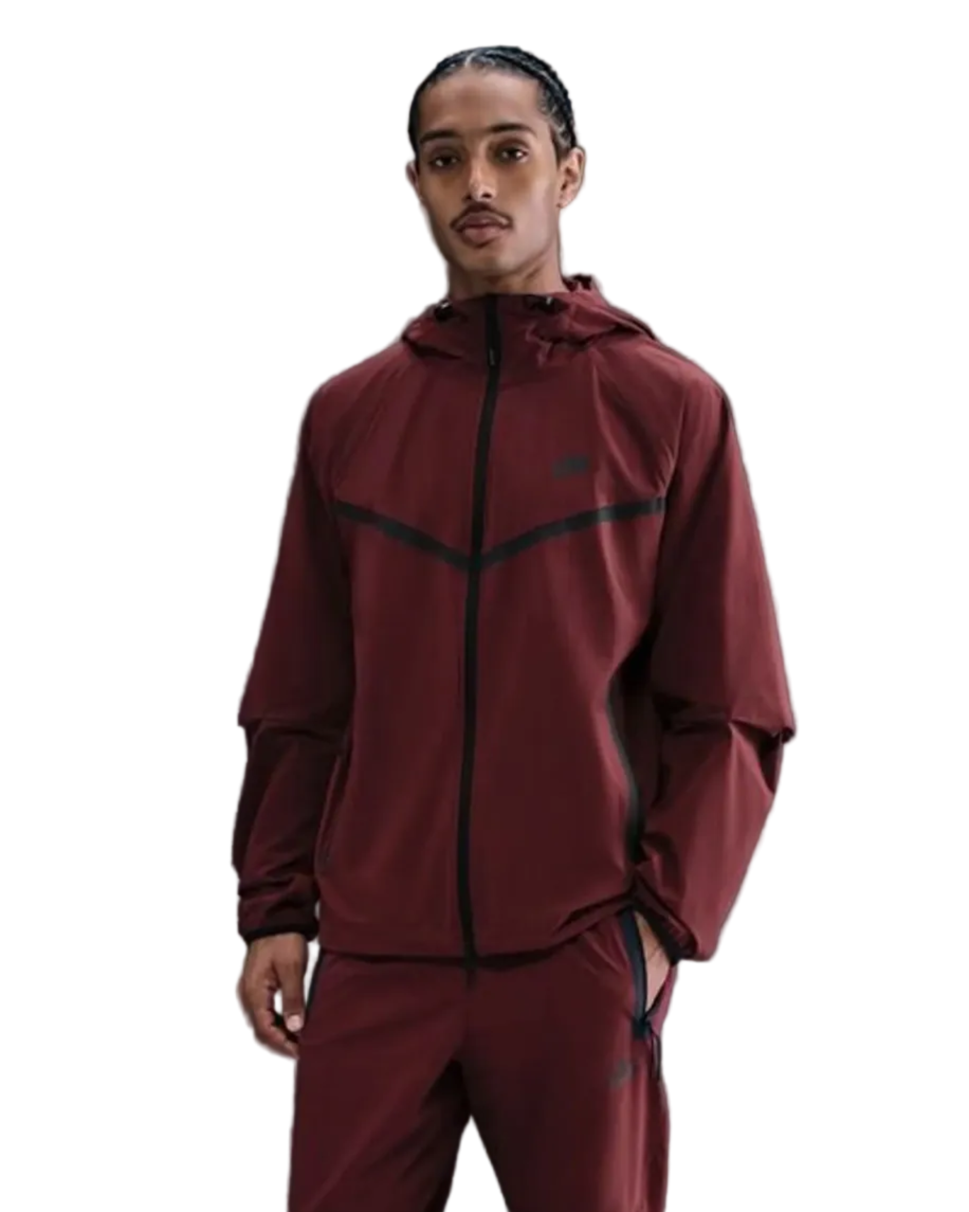 Mens Tech Woven Windrunner Full Zip Jacket