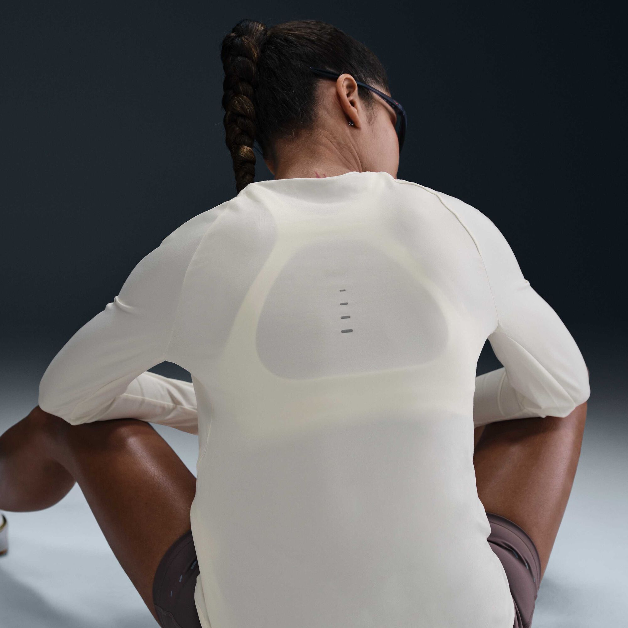 Womens Running Swift DriFit UV Long Sleeve Tshirt
