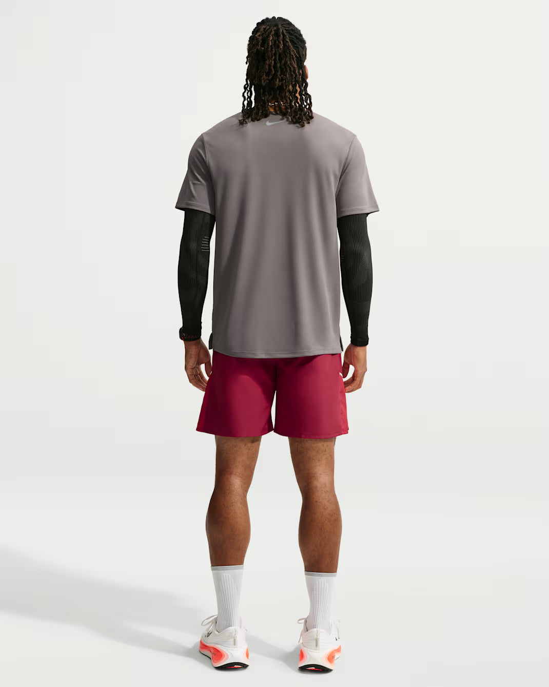Mens Dri-Fit Miler 7 Inch 2 in 1 Short