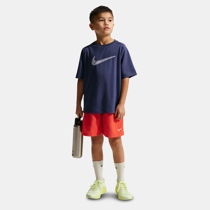 Junior Boys Training Dri Fit Big Logo Short Sleeve Tshirt