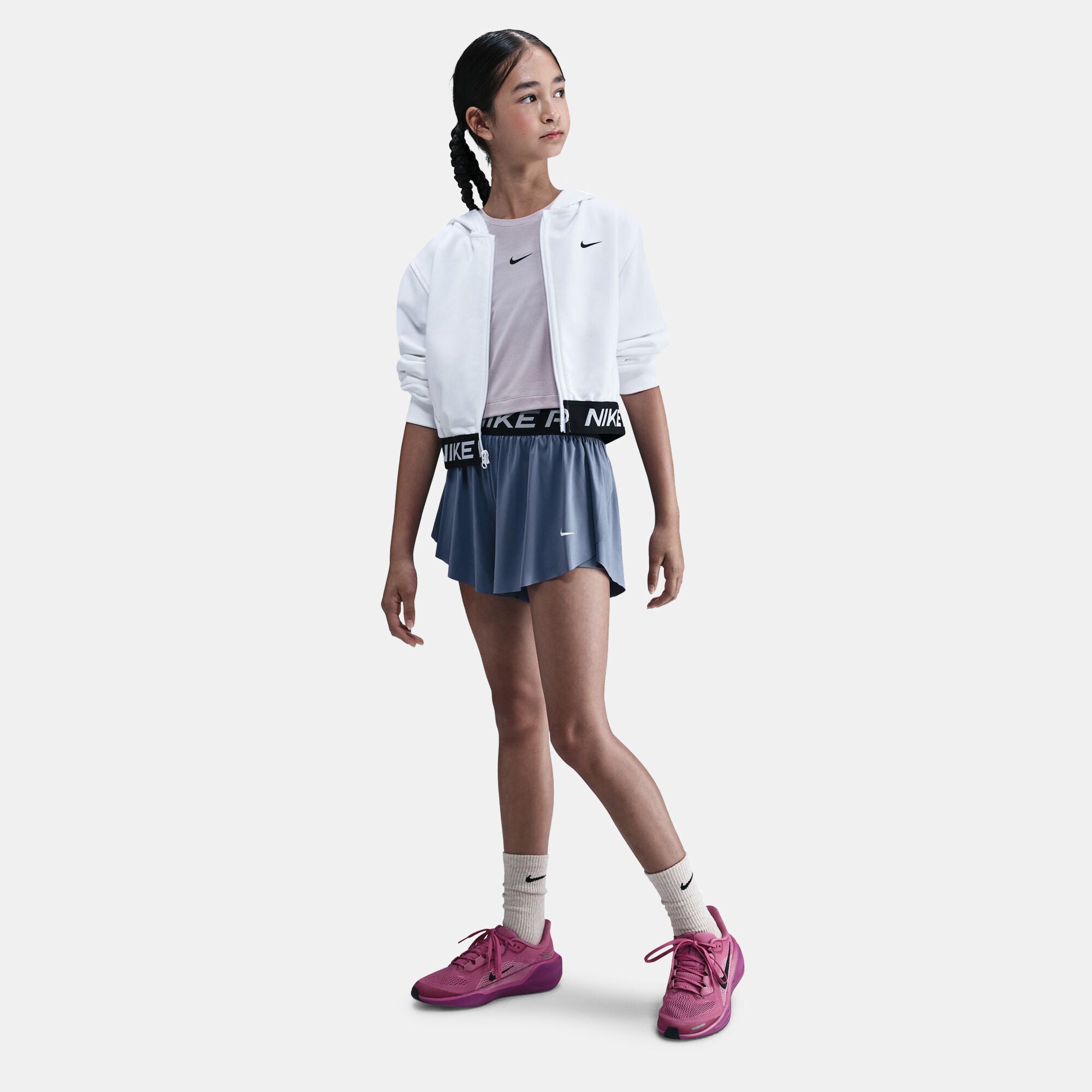 Junior Girls Nike Pro 2in1 Traning Short