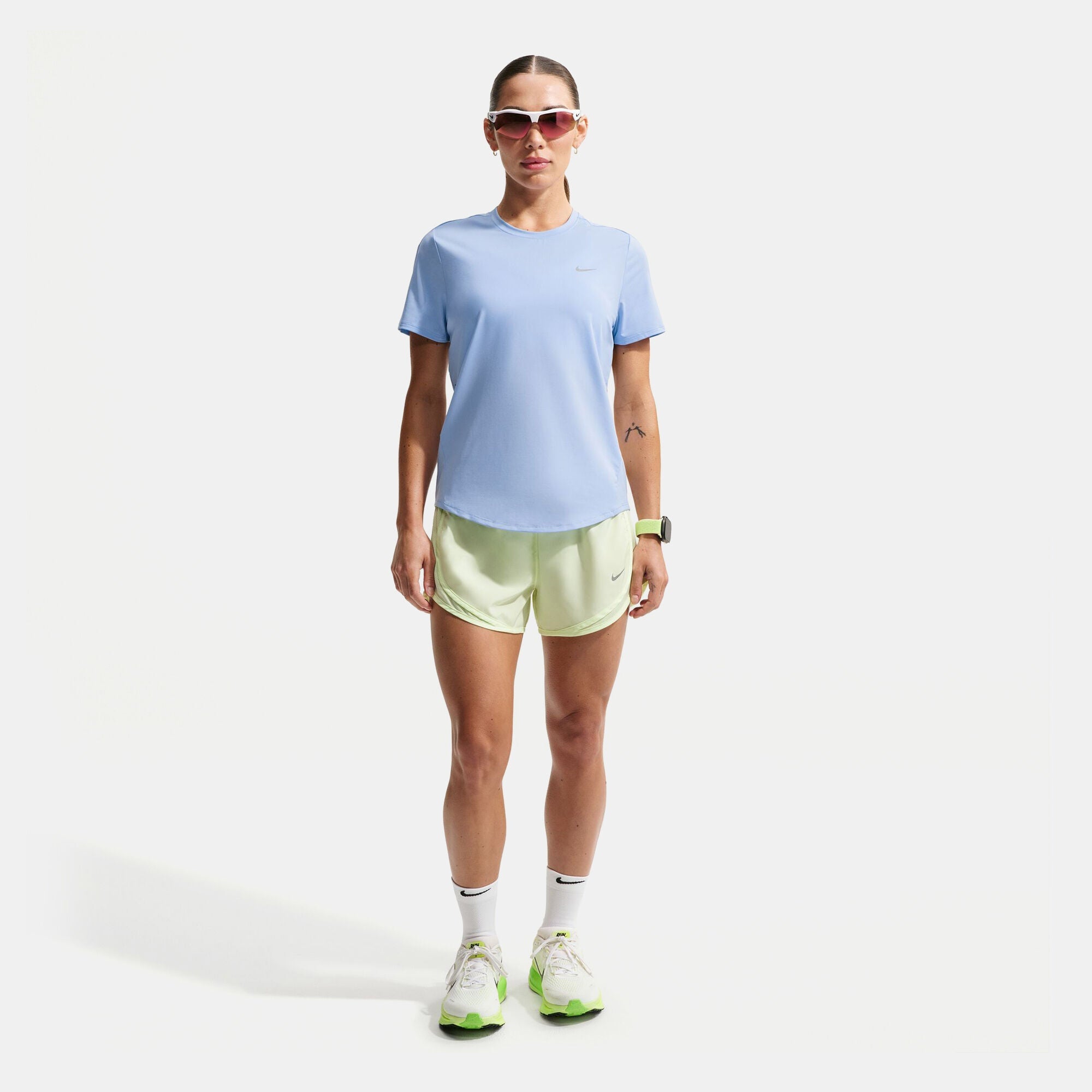 Womens Running Swift DriFit Short Sleeve Top