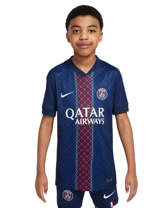 Junior PSG 25/26 Home Replica Jersey