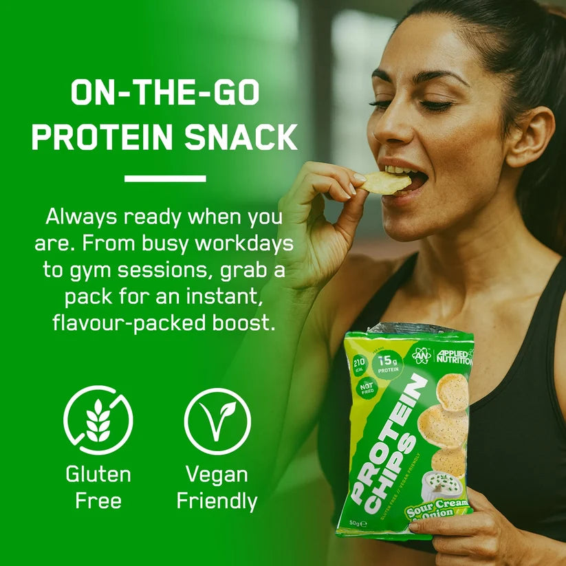 Protein Chips Sour Cream And Onion 50 Grams
