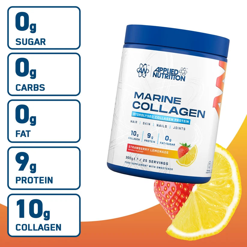 Marine Collagen Strawberry Lemonade 300 Grams