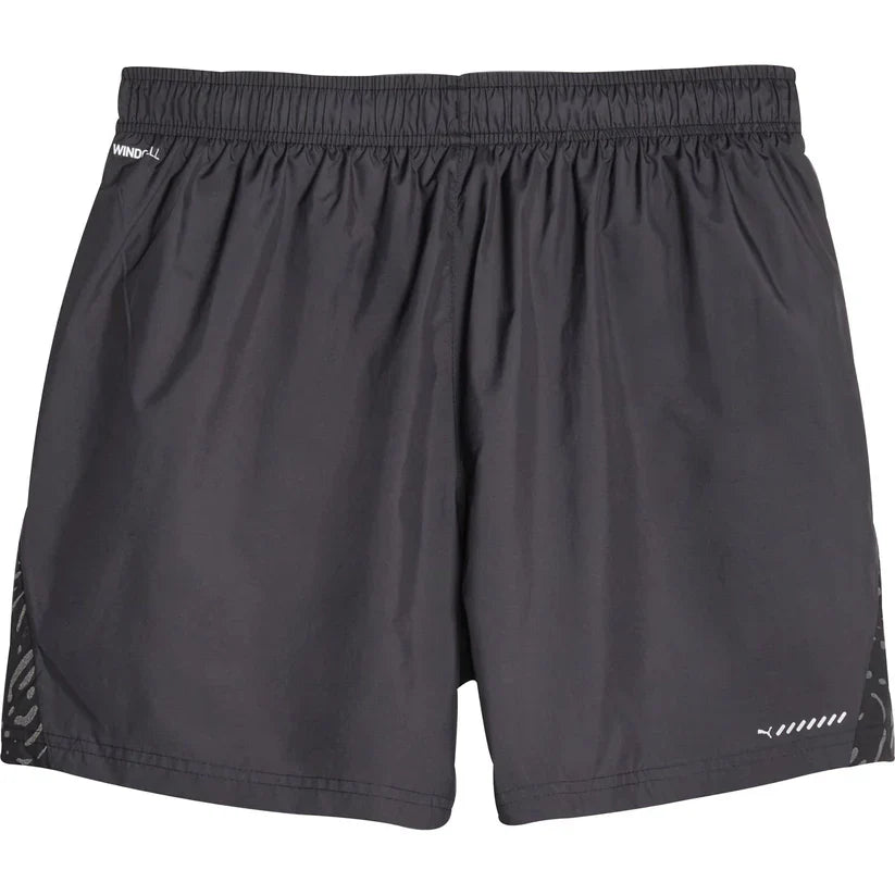 Mens Run Printed 5 Inch Short