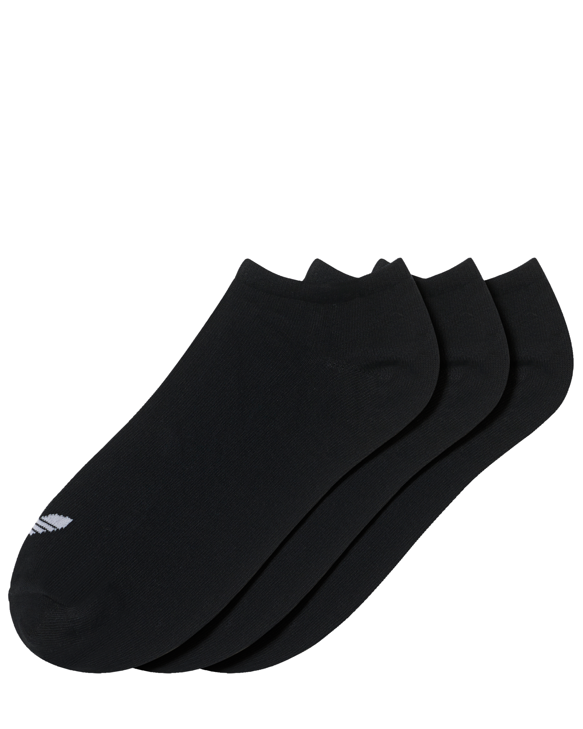 3 Pack Trefoil No Show Socks
