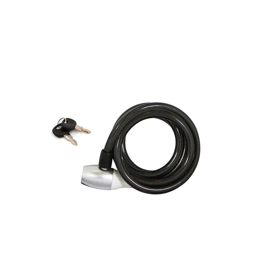 Bike Cable Lock 180cm Silver