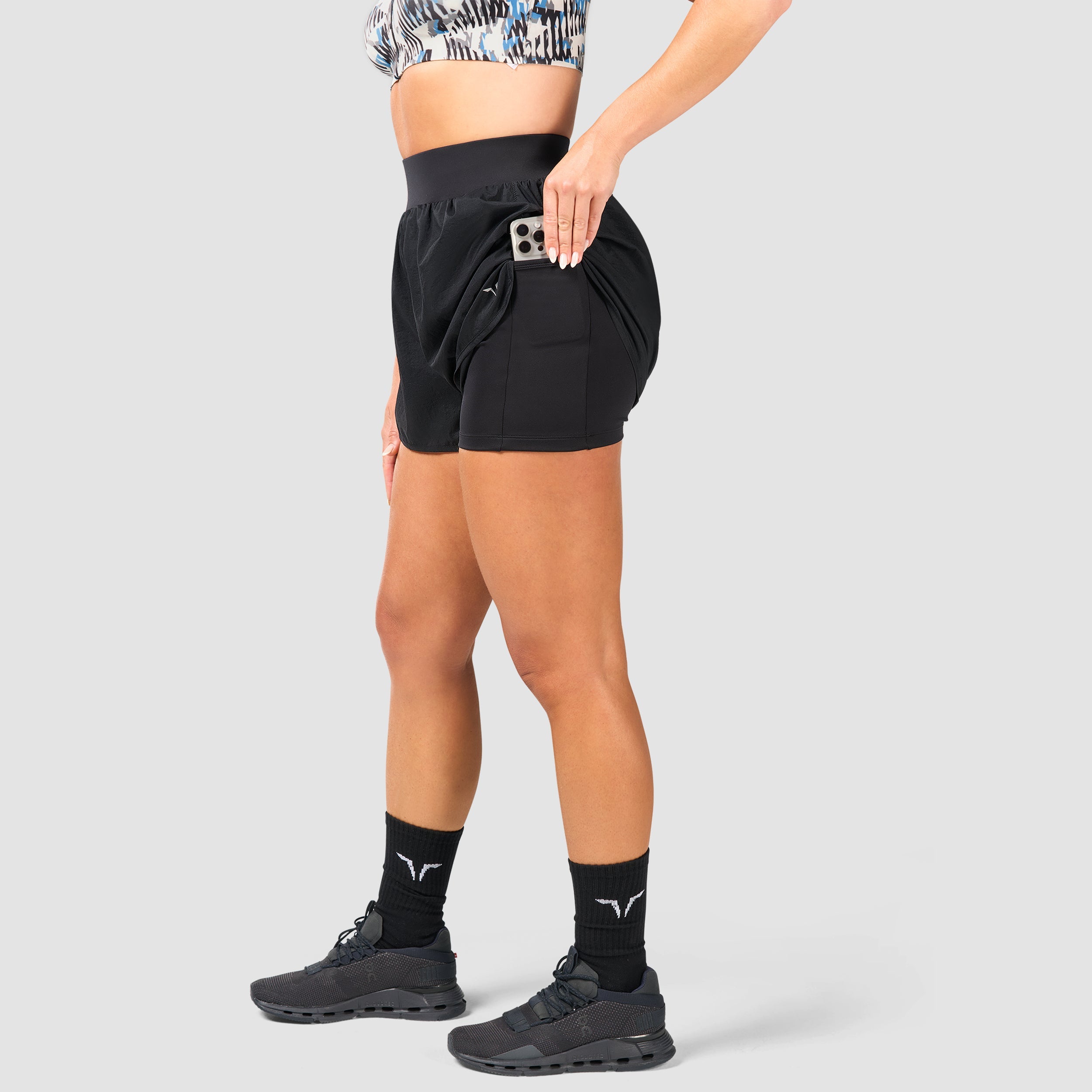 Womens Lab360 2-In-1 Shorts