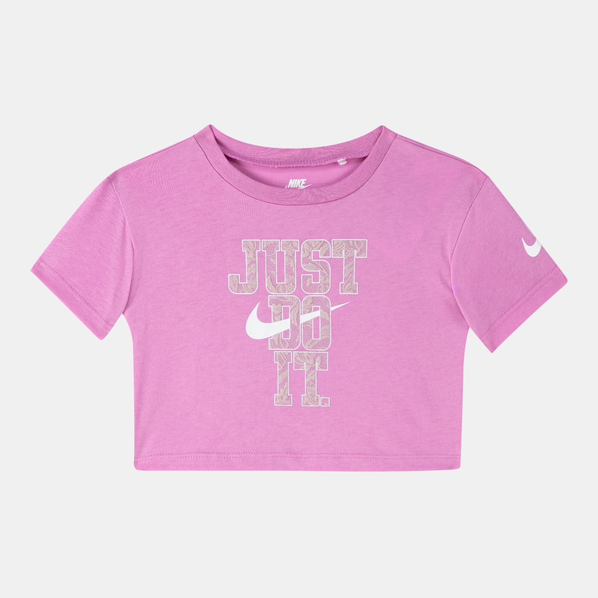 Infants Girls Lace Up Top and Short Set