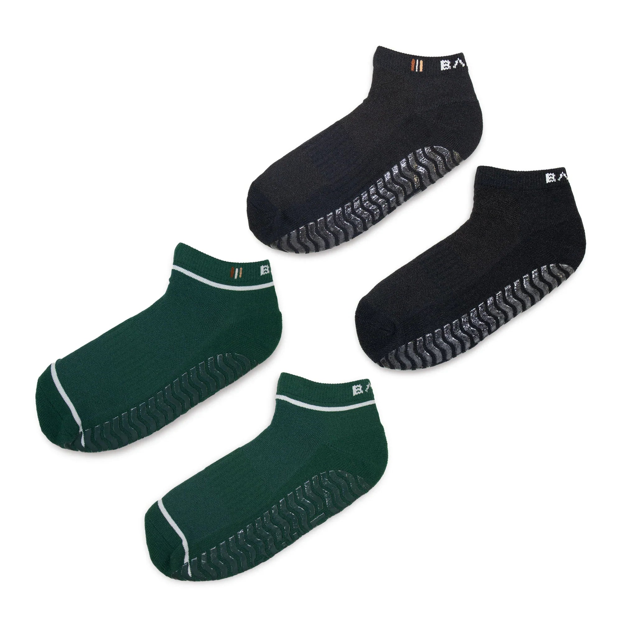 2 Pack Studio Grippy Ankle Yoga Socks