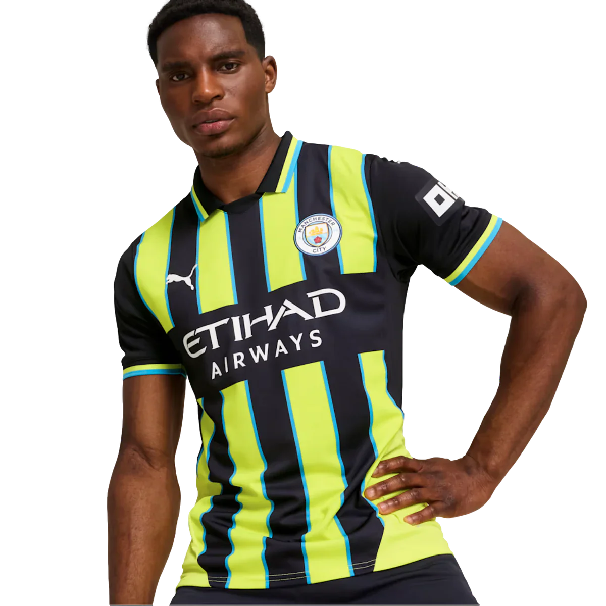 Mens Manchester City Away Replica Jersey 24/25