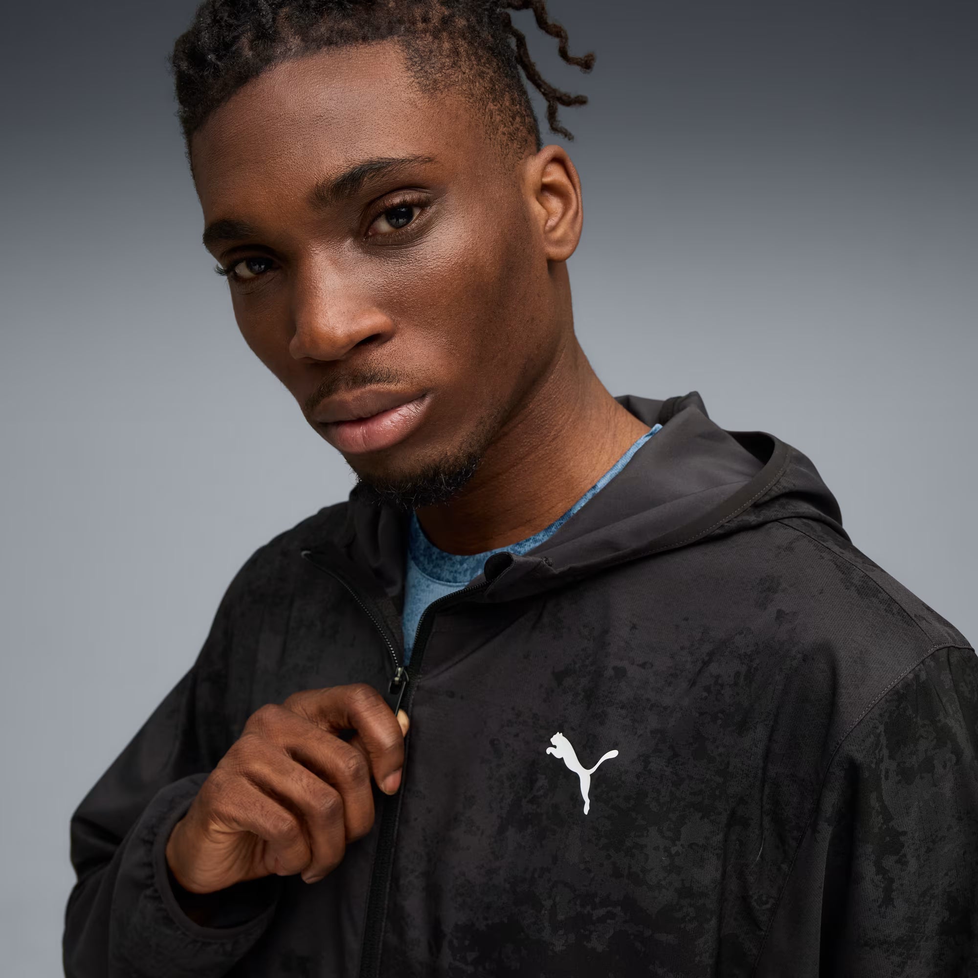 Mens Essential Woven AOP Jacket