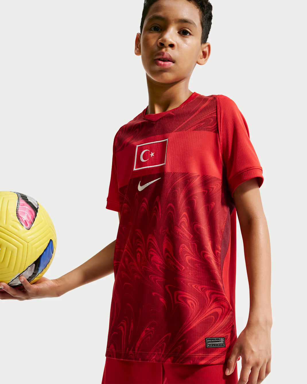 Junior Turkiye TFF Home 25/26 Replica Jersey
