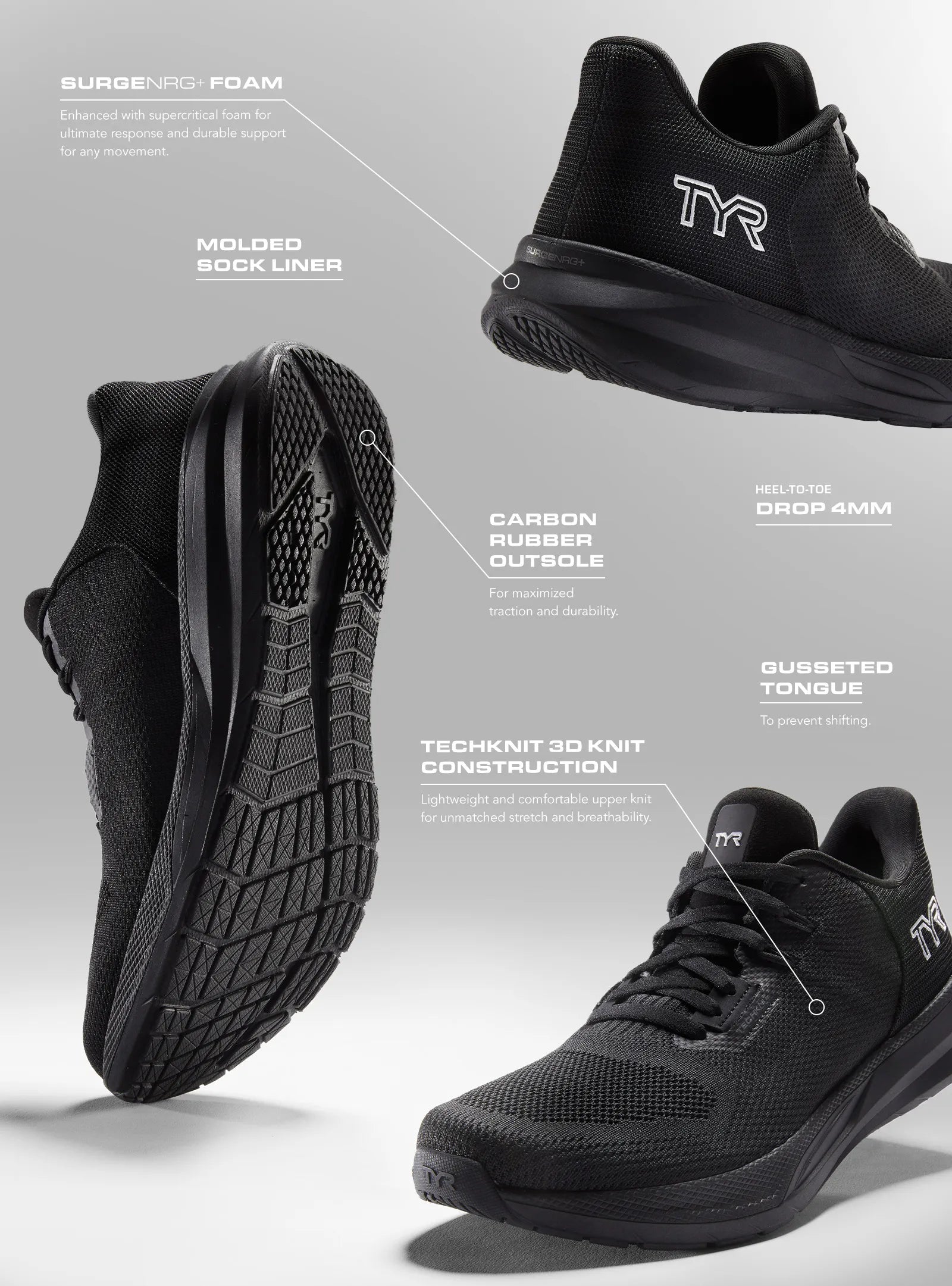 Womens RNR-1 Techknit Training Shoe
