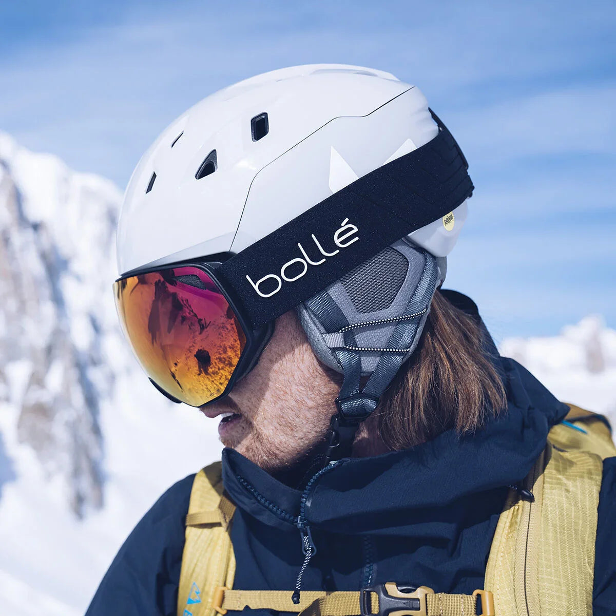 Torus Black Matte Volt Ruby Lens Ski Goggle
