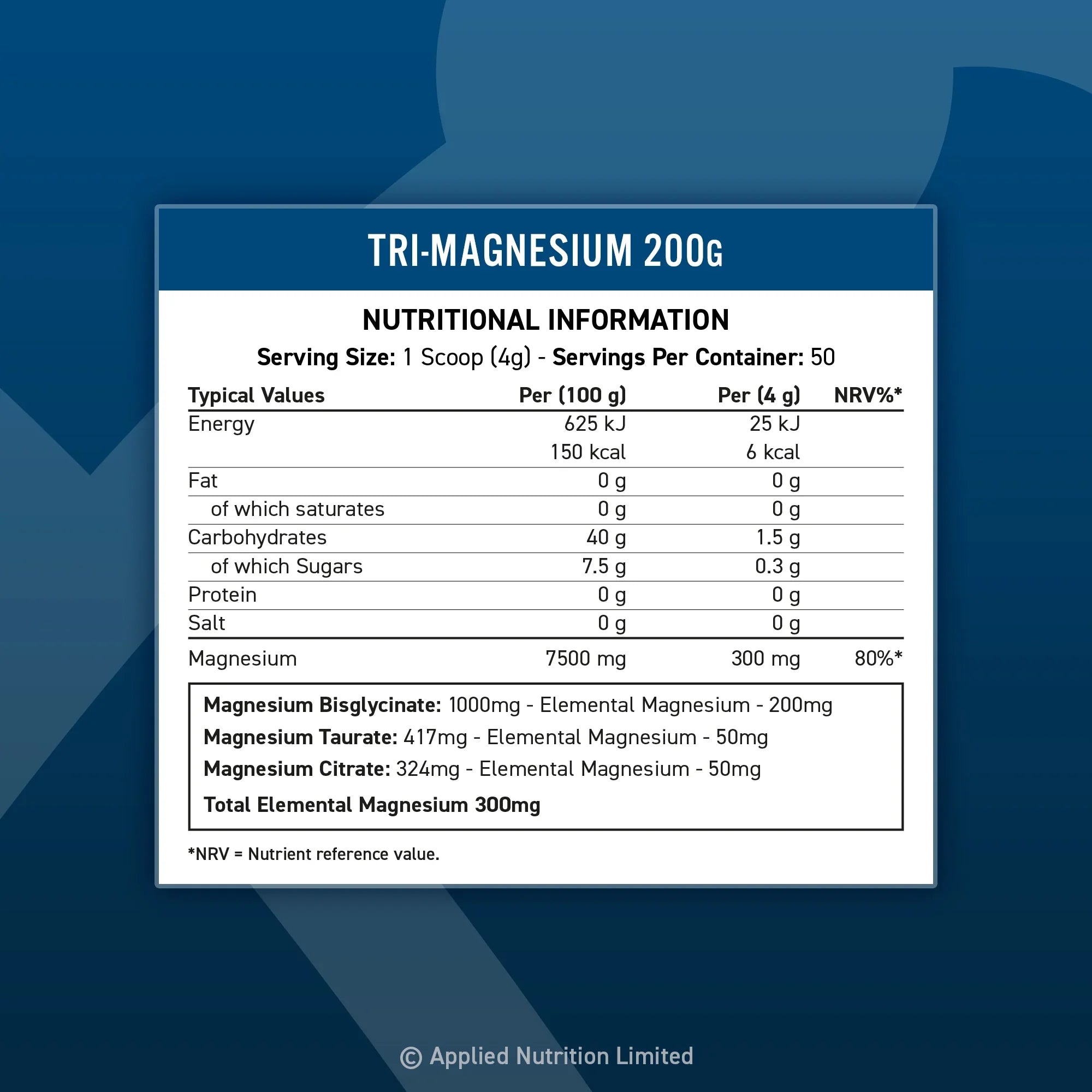 Tri-Magnesium Powder Strawberry Raspberry 200 Grams