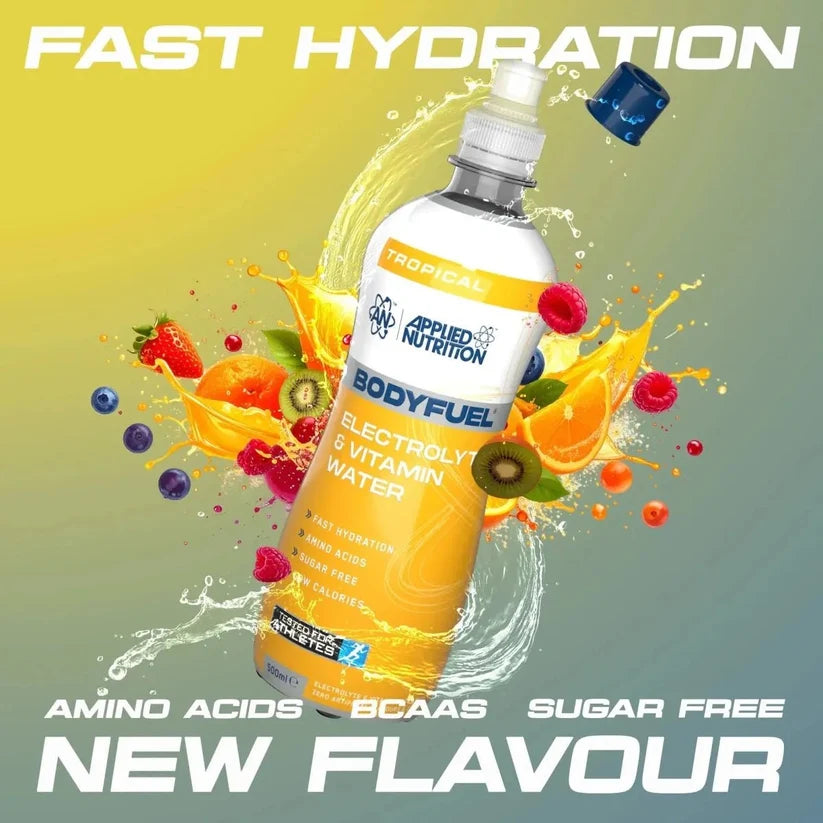 Body Fuel Electrolyte Water Tropical 500 Milliliters