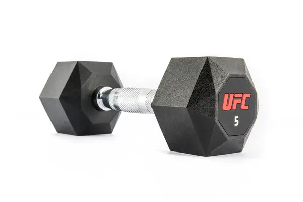 Octagon Dumbbell Black 2.5 To 25 Kilogram