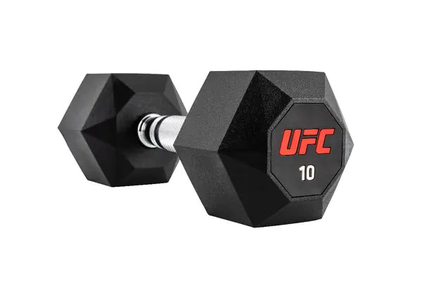 Octagon Dumbbell Black 2.5 To 25 Kilogram