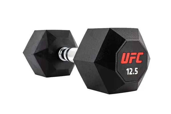 Octagon Dumbbell Black 2.5 To 25 Kilogram