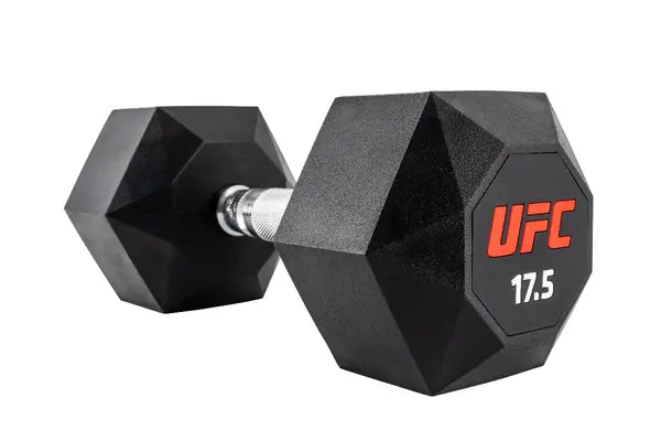 Octagon Dumbbell Black 2.5 To 25 Kilogram