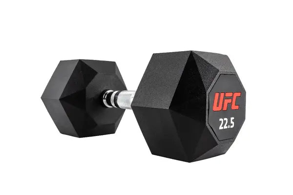 Octagon Dumbbell Black 2.5 To 25 Kilogram