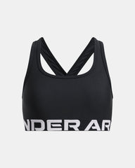 Girls Performance Crossback Medium Impact Sports Bra