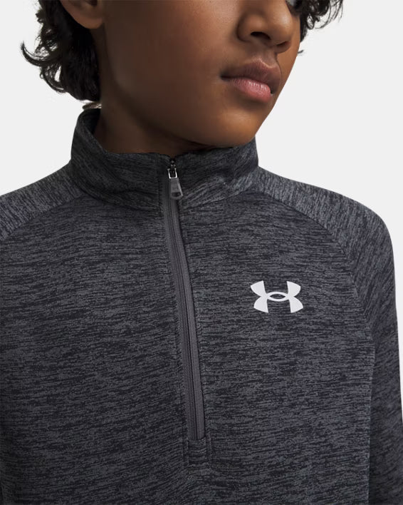 Junior Boys Tech Big Logo Short Sleeve Tshirt