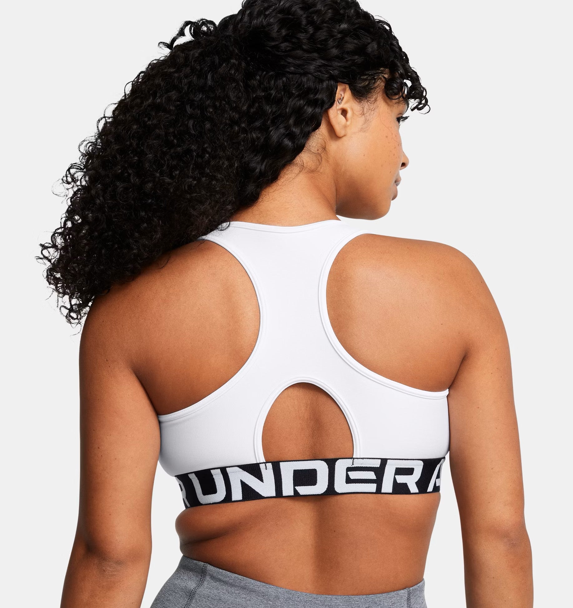 Womens Heat Gear Medium Impact Sports Bra