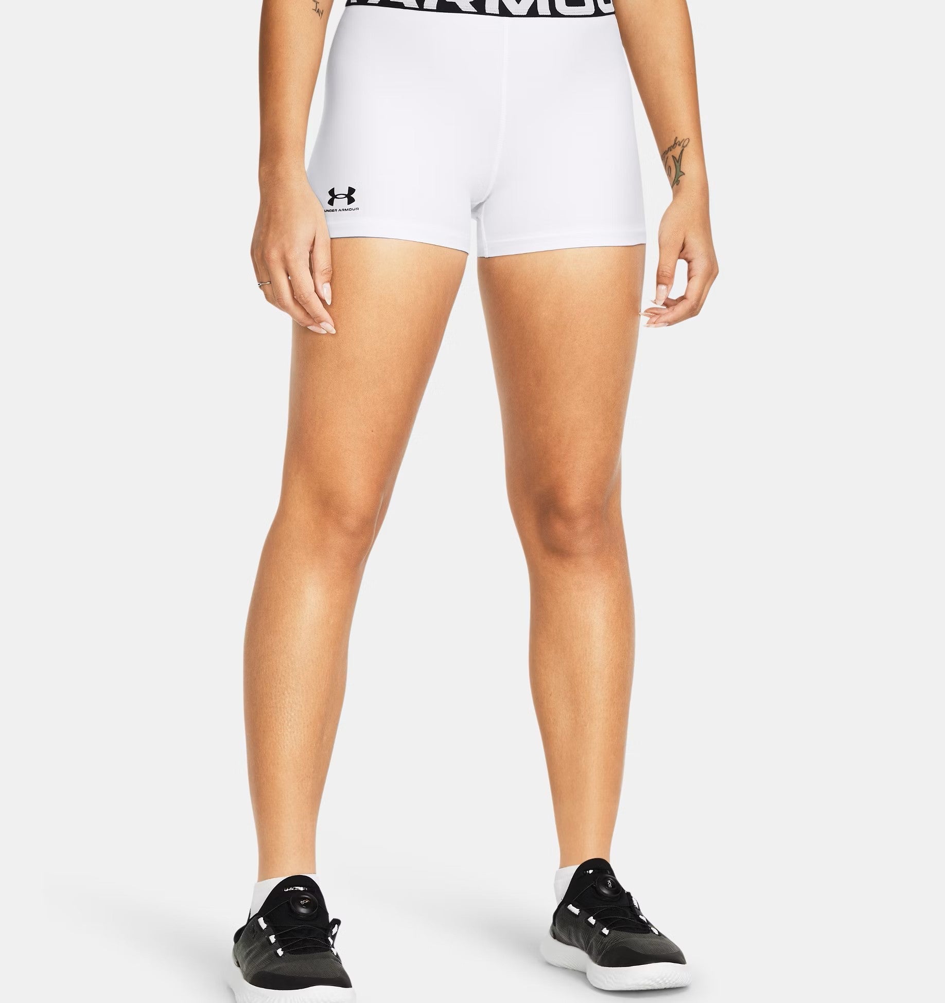 Womens Heat Gear Fitted 3" Shorts