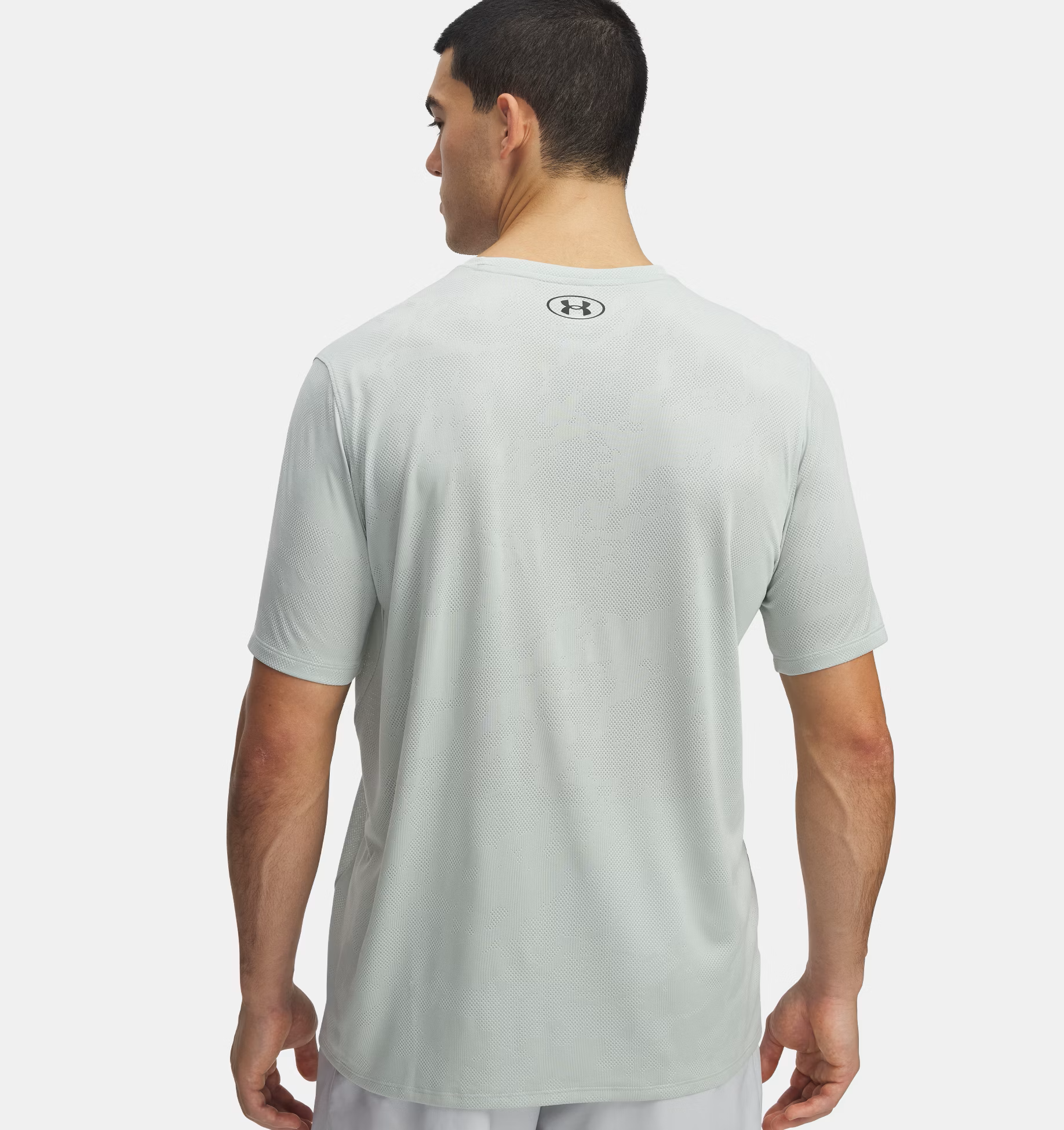 Mens Tech Vent Jacquard Short Sleeve T-Shirt