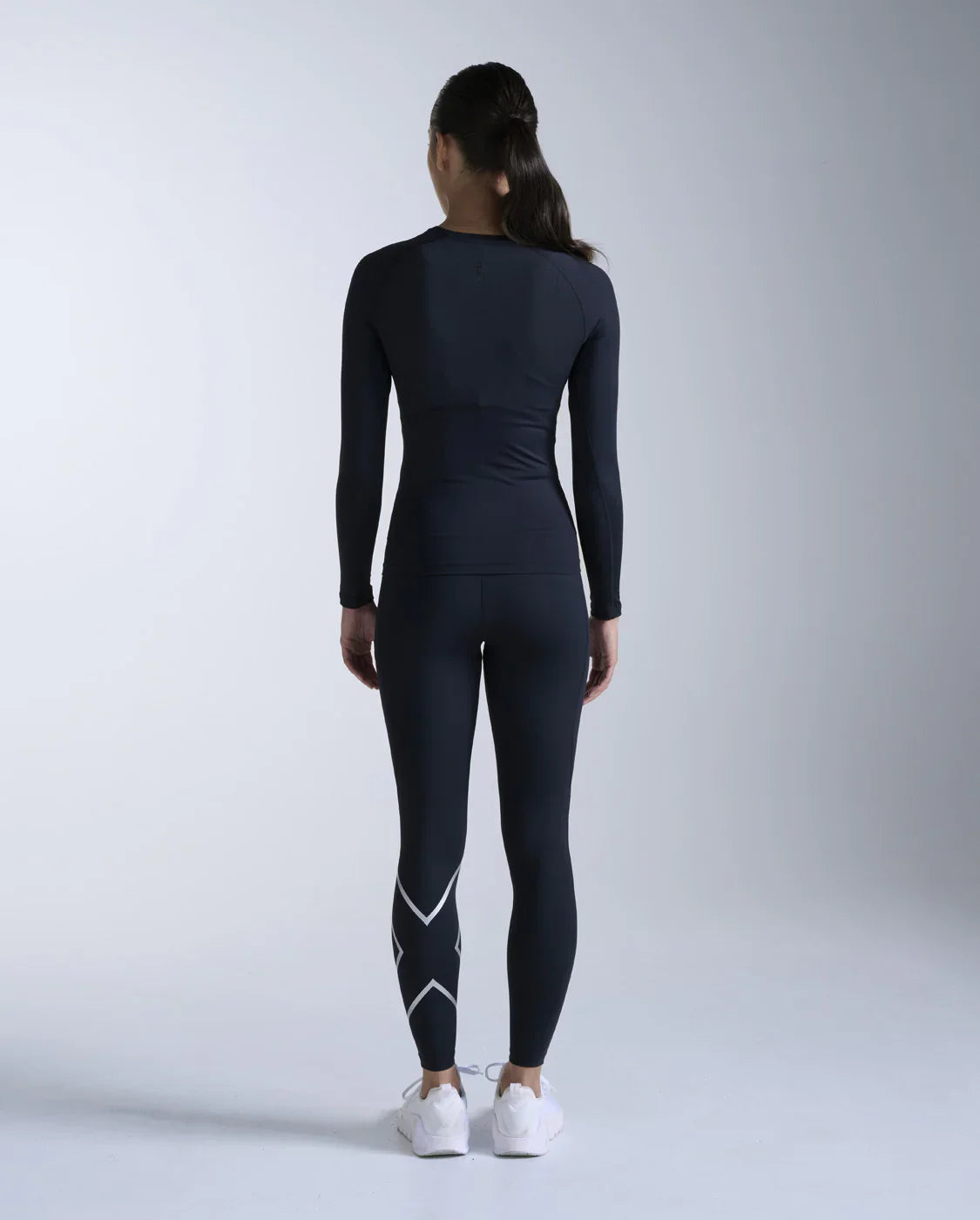 Womens Compression Fitted Longsleeve Top