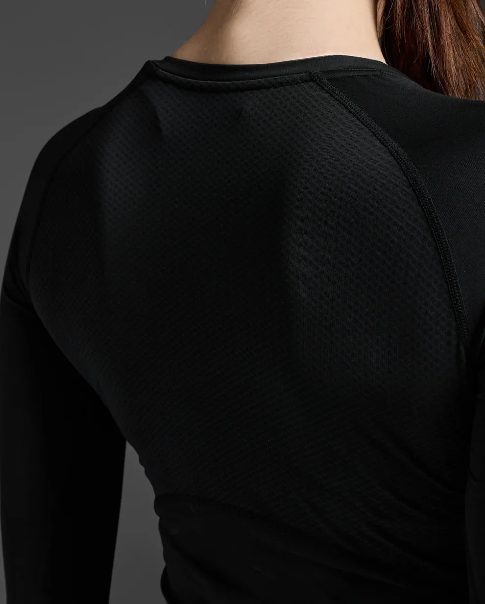 Womens Compression Fitted Longsleeve Top