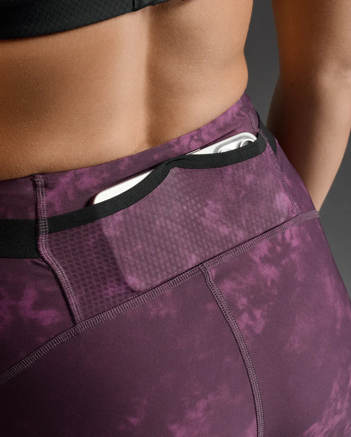 Womens Running Aero Mesh High Rise Compression Tight