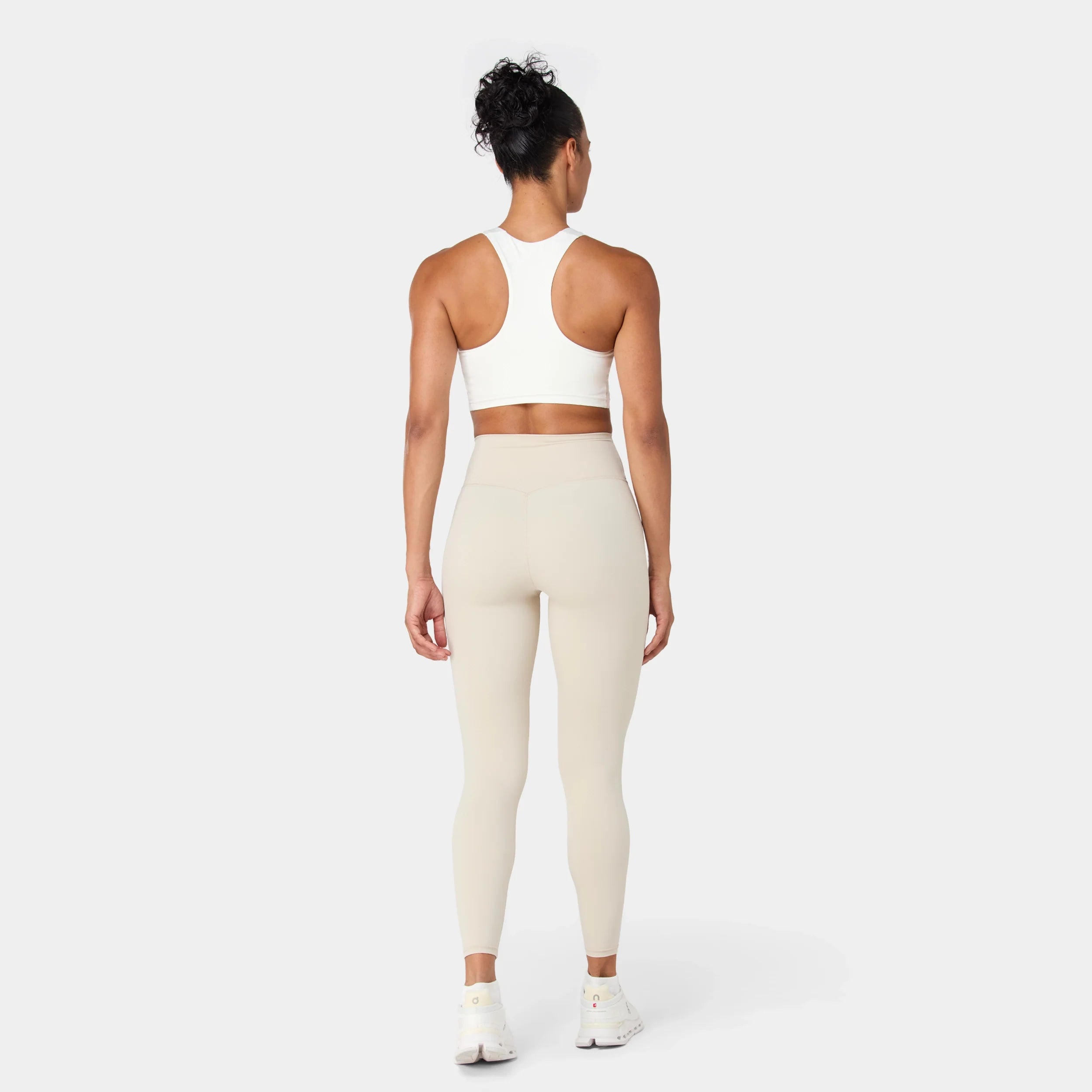 Womens Essential Racerback Brami Medium Impact Sports Bra
