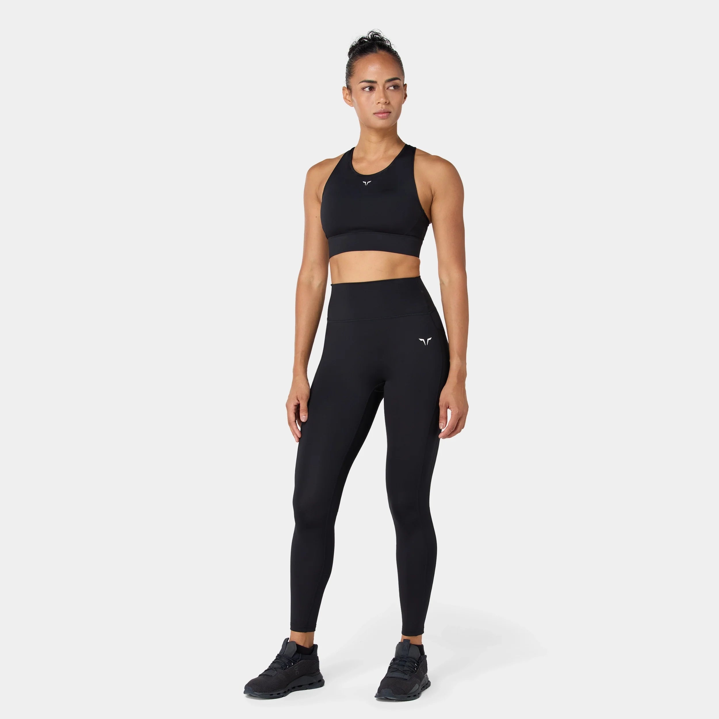 Womens Essential High Waisted Leggings 27"