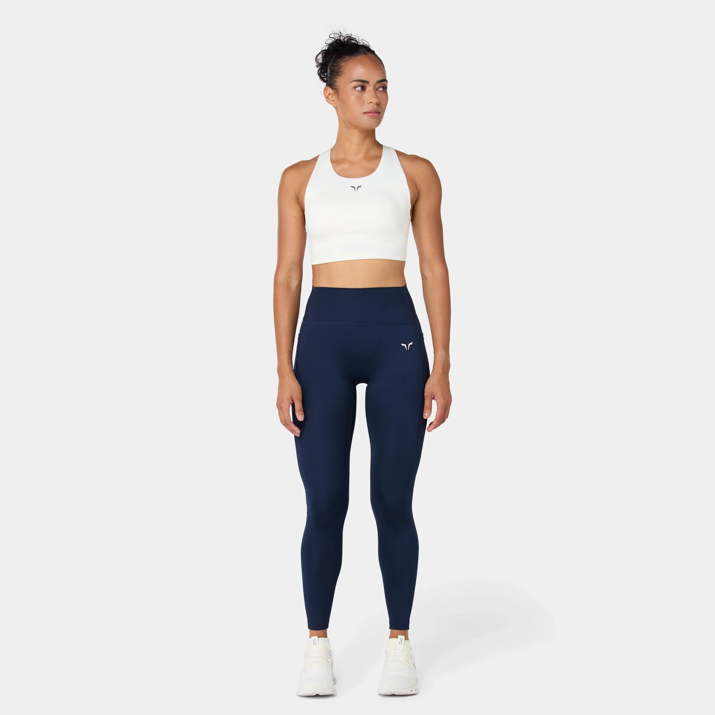 Womens Essential High Waist Full Length Tight