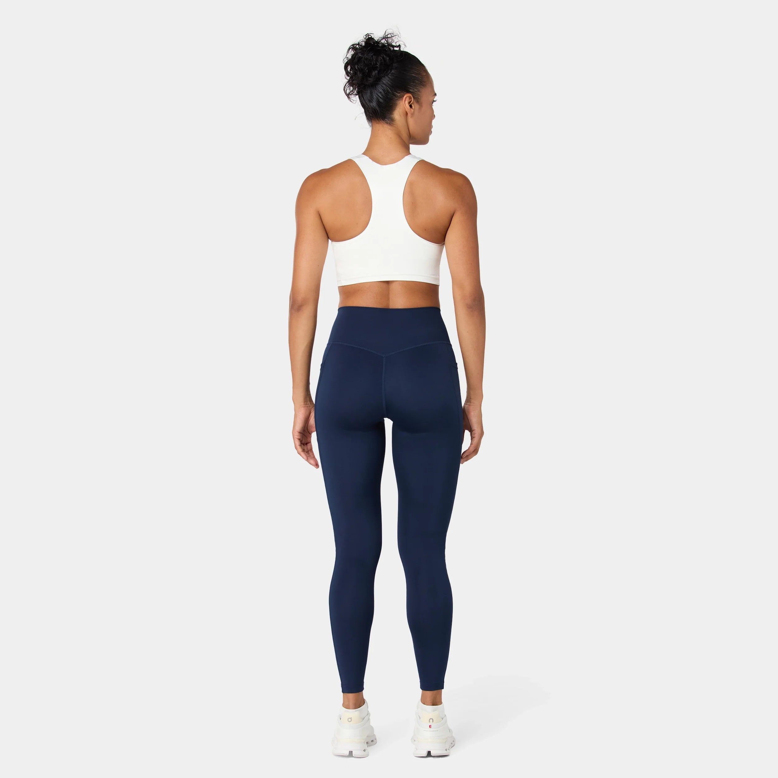 Womens Essential High Waist Full Length Tight