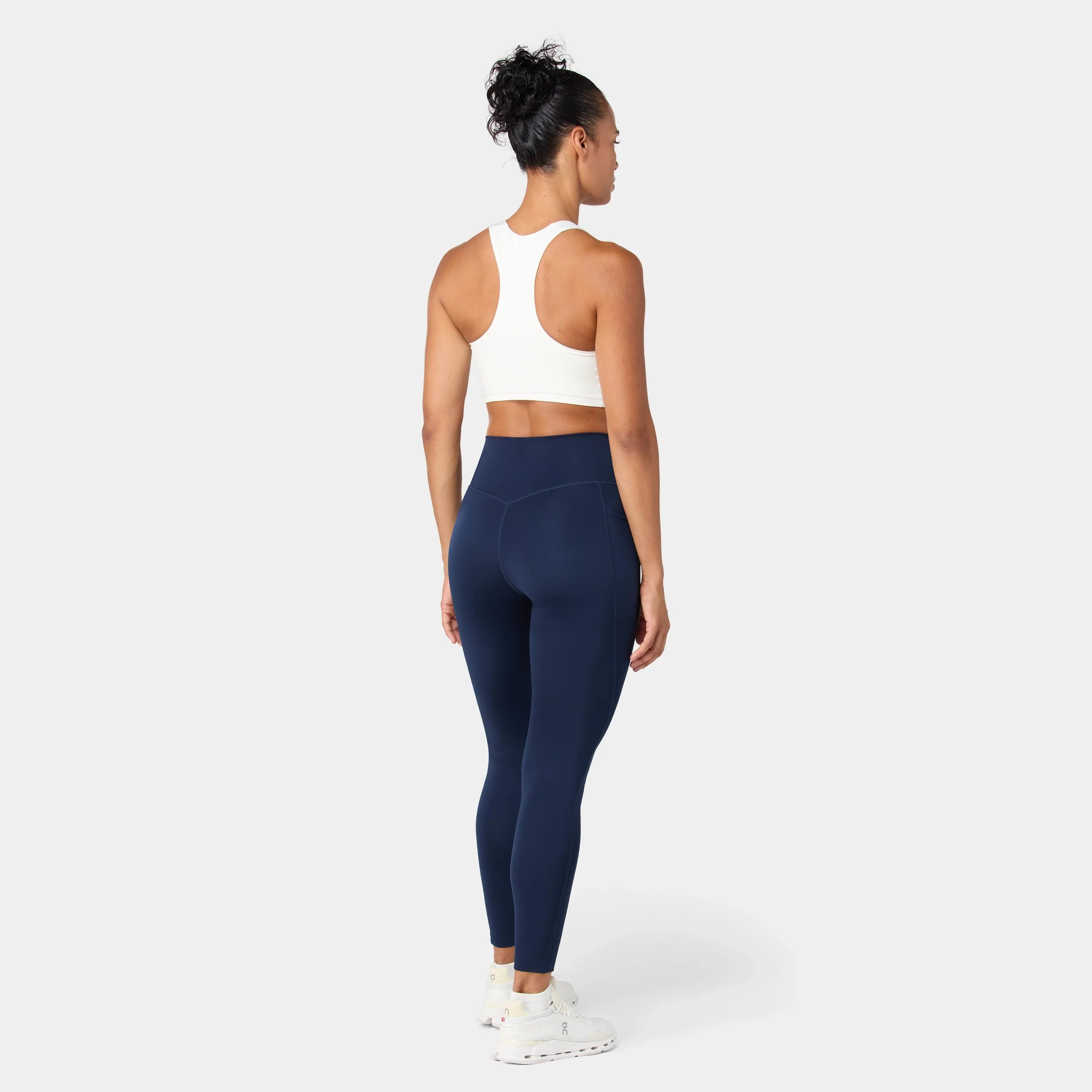 Womens Essential High Waist Full Length Tight