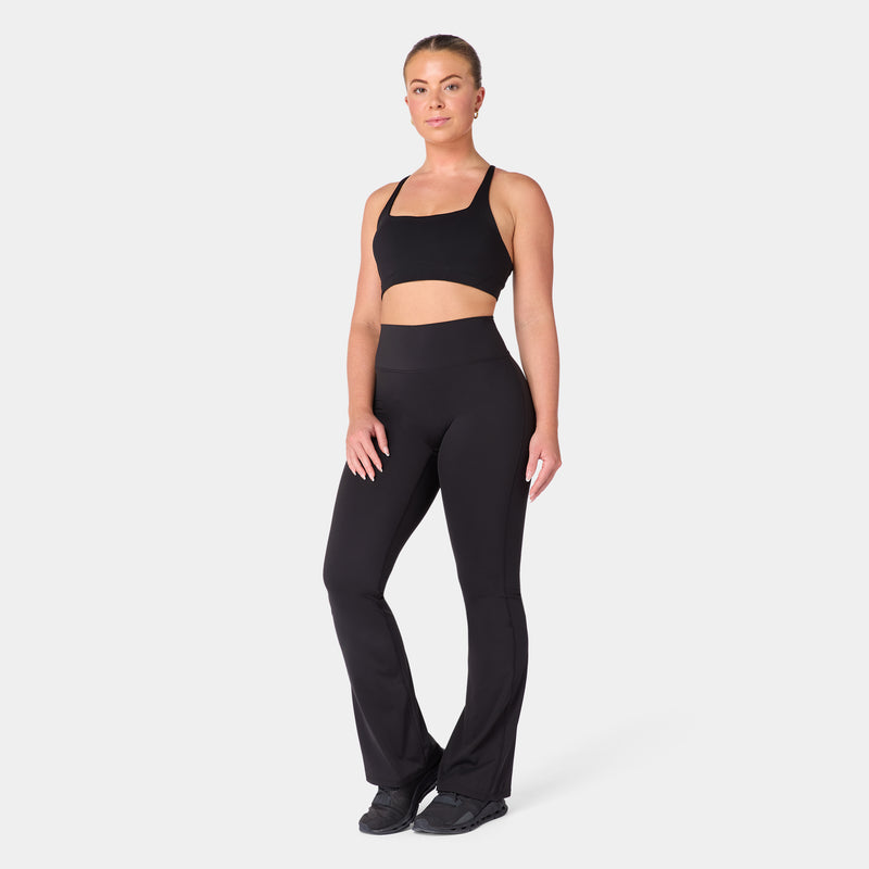 Womens High Rise Flare Performance Pant