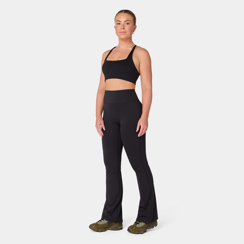 Womens High Rise Flare Performance Pant