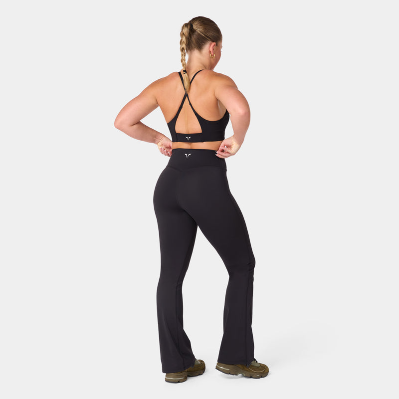 Womens High Rise Flare Performance Pant
